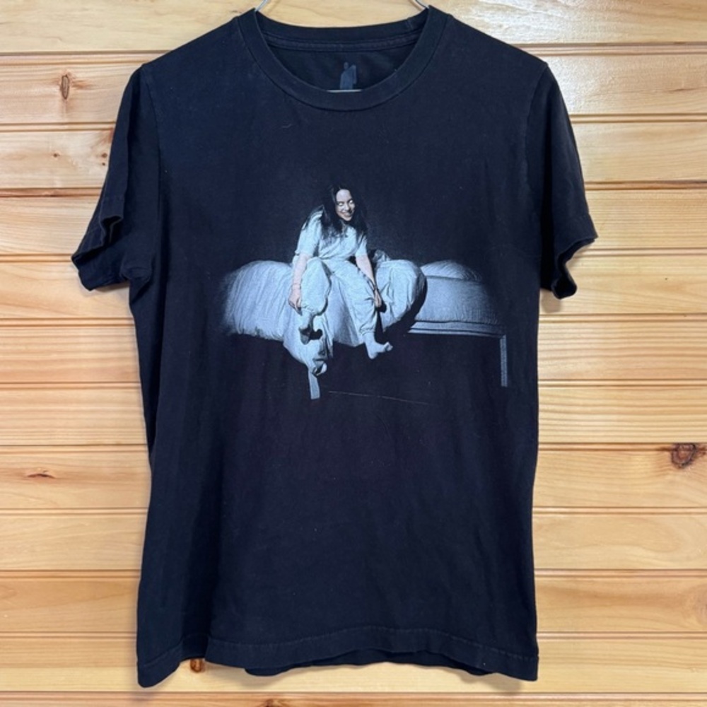 Billie Eilish When We All Fall Asleep Where Do We Go? Album Cover Tee Small